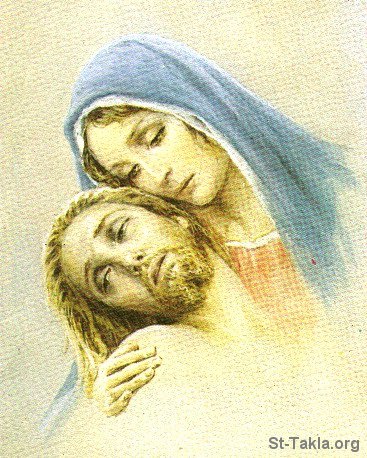 St-Takla.org Image: Death of Jesus صورة في موقع الأنبا تكلا: موت المسيح