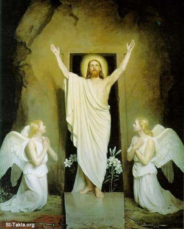 St-Takla.org Image: Resurrection of Christ صورة في موقع الأنبا تكلا: قيامة السيد المسيح