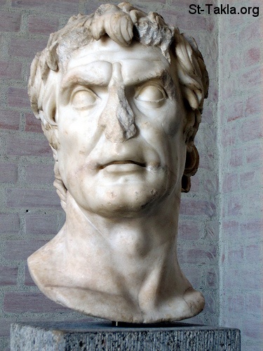 St-Takla.org Image: Sulla Felix, roman dictator صورة في موقع الأنبا تكلا: تمثال الديكتاتور الروماني سولا فيليكس