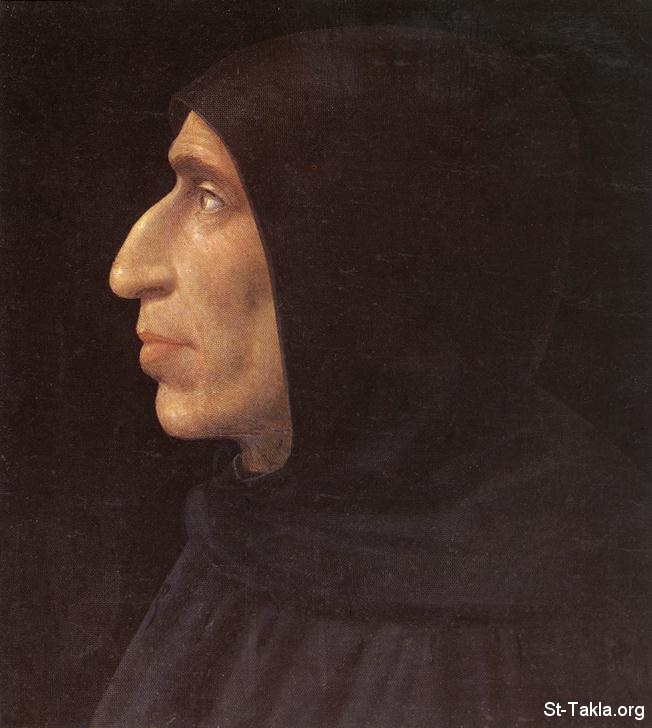 St-Takla.org Image: Girolamo Savonarola (September 21, 1452 – May 23, 1498) صورة في موقع الأنبا تكلا: جيرولامو سافونارولا (21 سبتمبر 1452 - 23 مايو 1498)