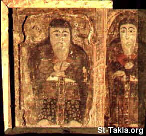 St-Takla.org Image: Saint Sarabamoun of the veil, Abo Tarha     :    