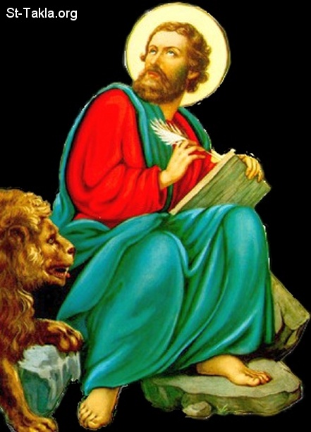 St-Takla.org         Image: Saint Mark the Evangelist صورة: الشهيد مريمرقس الإنجيلي