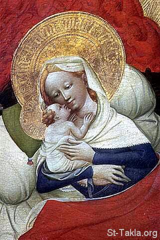 St-Takla.org Image: Nativity of Jesus صورة في موقع الأنبا تكلا: ميلاد السيد المسيح