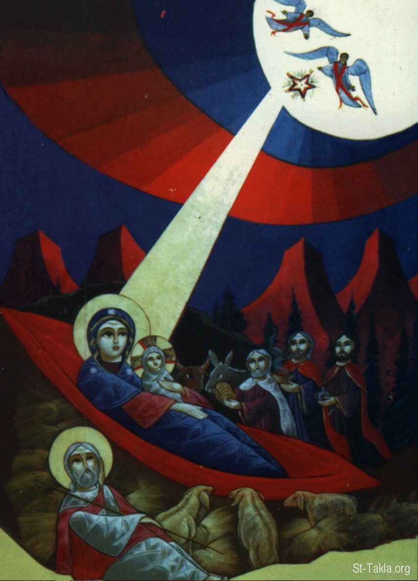 St-Takla.org              Coptic Nativity pictures  صور قبطية للميلاد المجيد