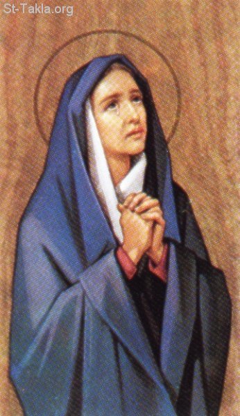 St-Takla.org Image: Picture of the Sad Mary     :  